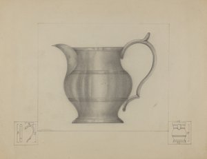 Pewter Pitcher by Henry Meyers