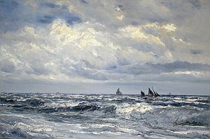 Looking out to Sea by Henry Moore