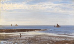 Near Margate - Evening by Henry Moore