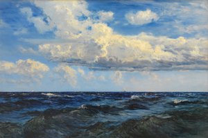 The Clearness after Rain by Henry Moore