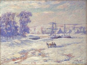 Snow at Quimper, 1909