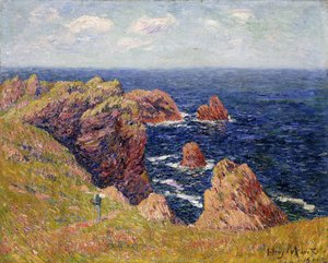 The Brittany Coast by Henry Moret