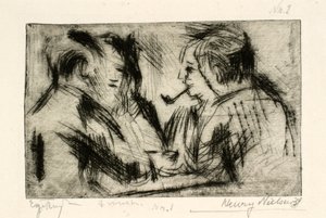 Four men around a table