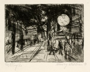 Street Scene, Summer Night
