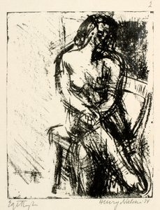 Seated Female Model