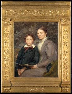Mrs. William T. Evans and Her Son, 1895