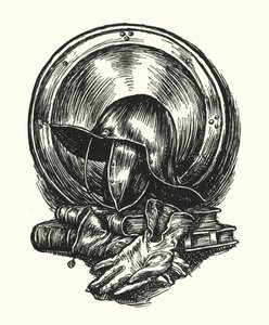 Matthew Arnold poem: Oliver Cromwell, tailpiece by Henry Ospovat