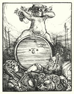 Shakespeare song: "In thy vats our cares be drowned" by Henry Ospovat