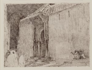 Mosque, Tangier by Henry Ossawa Tanner