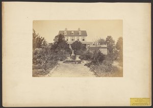 Mansion of John E. Seabrook, from the Garden, Edisto Island, South Carolina by Henry P. Moore