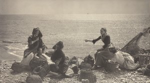 Gossip on the Beach by Henry Peach Robinson