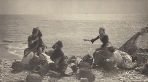 Gossip on the Beach by Henry Peach Robinson