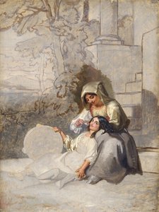 Italian Peasants by Henry Penry Williams