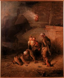 Pitmen Playing Quoits by Henry Perlee Parker