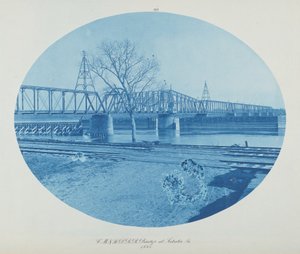 C.M. & St. P. RR Bridge at Sabula, Ia.