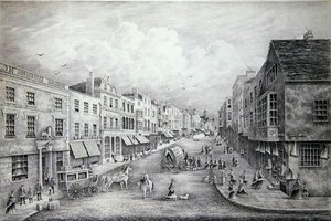 The High Street, Guildford, Surrey by Henry Prosser