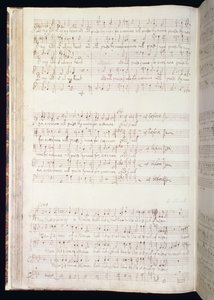 Man that is Born of Woman, Page from a Volume of English Anthems Composed and Written by Henry Purcell by Henry Purcell
