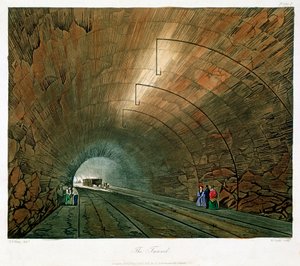 The Tunnel, 1831 by Henry Pyall