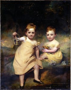 Double portrait of William Thorold Wood and Charles Thorold Wood by Henry Raeburn
