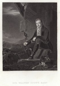 Portrait of Sir Walter Scott