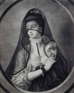 The Fair Nun Unmasked, Engraved by Carington Bowles by Henry Robert (after) Morland