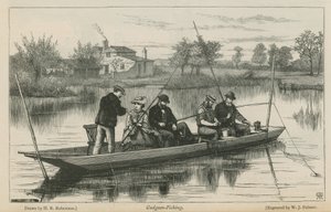 Gudgeon fishing