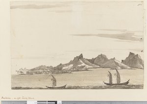 Huaheine, one of the Society Islands, 1768-75 by Henry Roberts