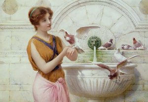 By the Fountain