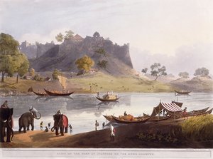 Ruins of the Port at Juanpore on the River Goomtee by Henry Salt