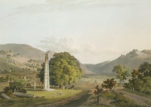 The Obelisk at Axum, engraved by Daniel Havell, 1809