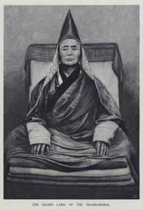 The Grand Lama of the Trans-Baikal (lithograph)