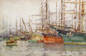 Genoa Harbour, 1904