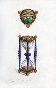 Hourglass, mid-17th century, 1843 by Henry Shaw
