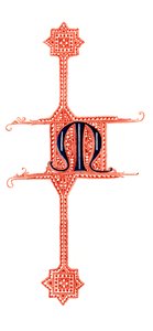 Initial Letter M, 1843