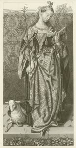 Saint Agnes by Henry Shaw