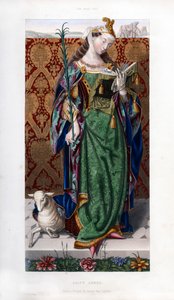 Saint Agnes, c1520, 1843