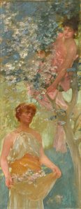 Among the Blossoms, mid-1880s