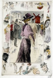Woman in Front of the Moulin Rouge