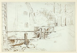 Landscape with Bridge by Henry Stacy Marks