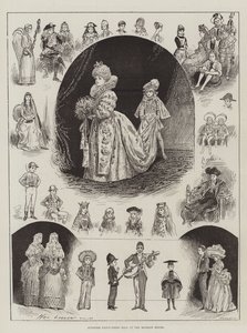 Juvenile Fancy-Dress Ball at the Mansion House by Henry Stephen Ludlow