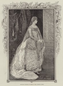 Princess Victoria of Hesse in her Wedding Dress