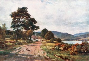 A Croft near Taynulit, Loch Etive, Argyllshire