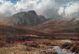 Crags near Poolewe, Ross-Shire by Henry Sutton Palmer
