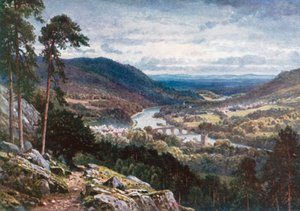 Dunkeld and Birnam from Craigiebarns, Perthshire
