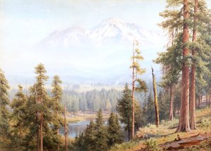 Shasta – Snow Clouds, California by Henry Sutton Palmer