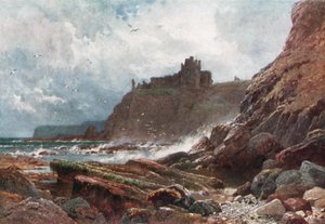 Tantallon Castle, on Coast of Haddingtonshire