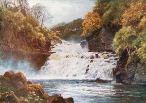 The Falls of the Clyde, Lanarkshire by Henry Sutton Palmer