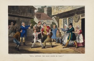Boys Fighting by Henry Thomas Alken