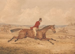 Going Along at a Slapping Pace by Henry Thomas Alken