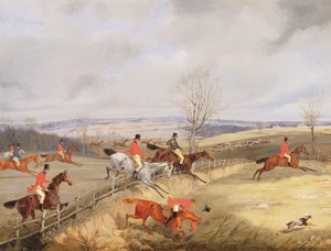 Hunting Scene, Drawing the Cover